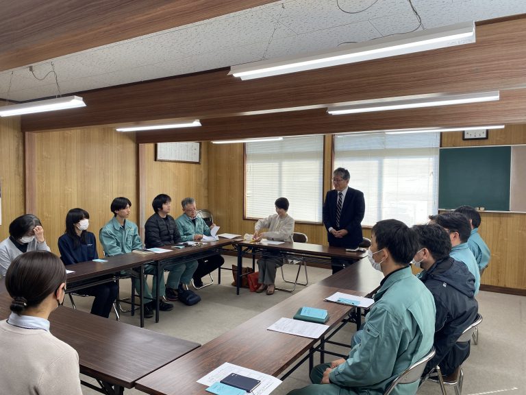 内定式（顔合わせ会）を行いました